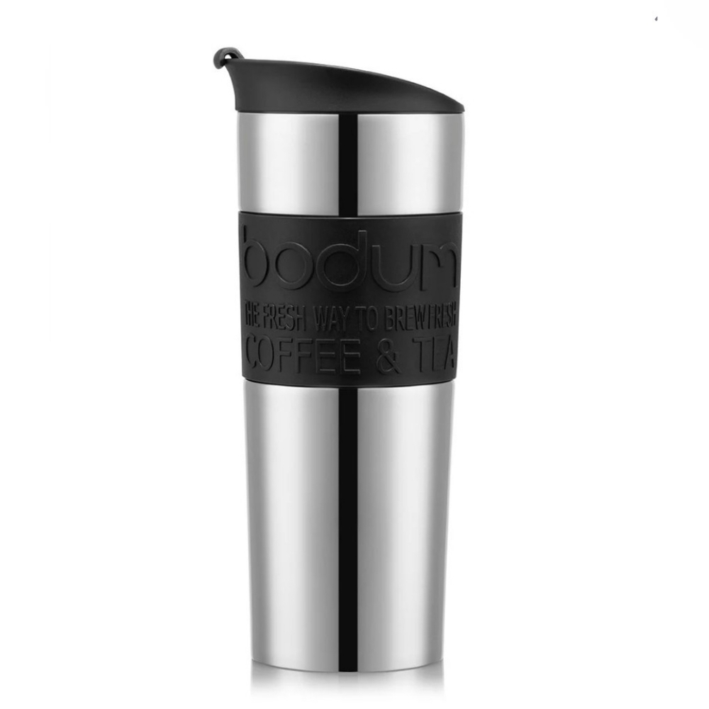 Bodum Silver and Black Thermos